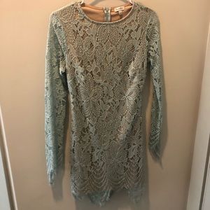 Blue Dress Love and Fire